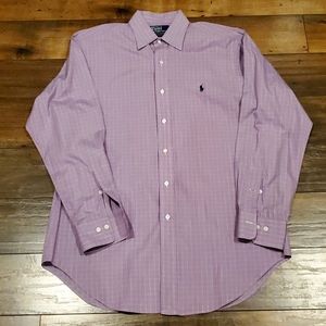 Polo by Ralph Lauren Purple Dress Shirt